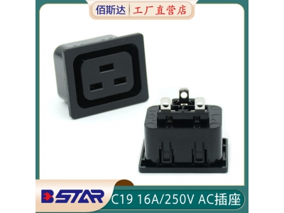 BS-C19-2EB-1548C6固定卡IEC通用PDU插座